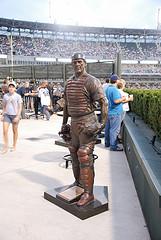 Statue of Carlton Fisk, U.S. Cellular Field