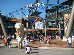 Comerica Park Entrance