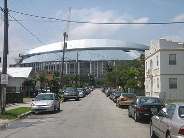 Construction of Miami Ballpark, New Home of the Florida Marlins