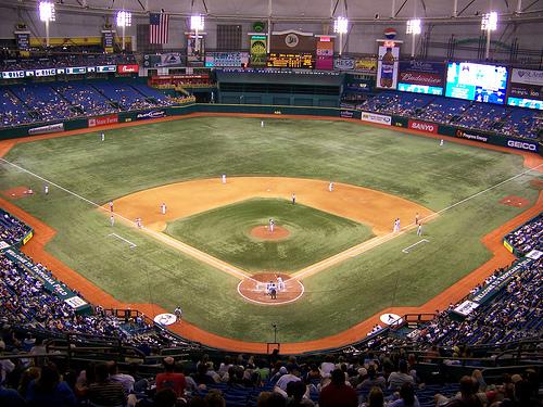 Tropicana Field, Home of the Tampa Bay Devil Rays