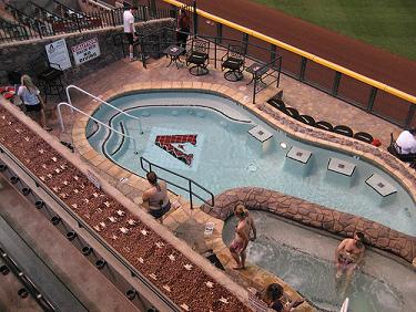 Swimming Pool at Chase Field, Phoenix