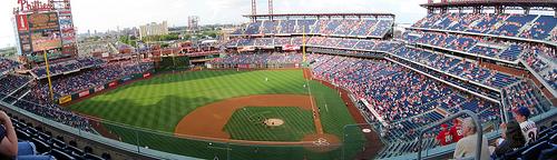 Panoramic View of Citizens Bank Park, Home of the Philadelphia Phillies