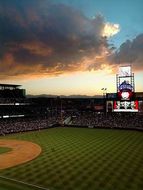 Skyline at Coors Field, Colorado