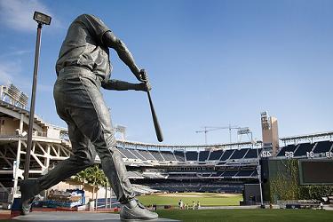 Photo Credit: Brian Wallace (Statue of Tony Gwynn) Statue of Town Gwynn, Petco Park