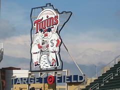 Target Field Twins Sign