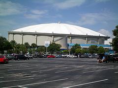 Tropicana Field, Home of the Tampa Bay Devil Rays